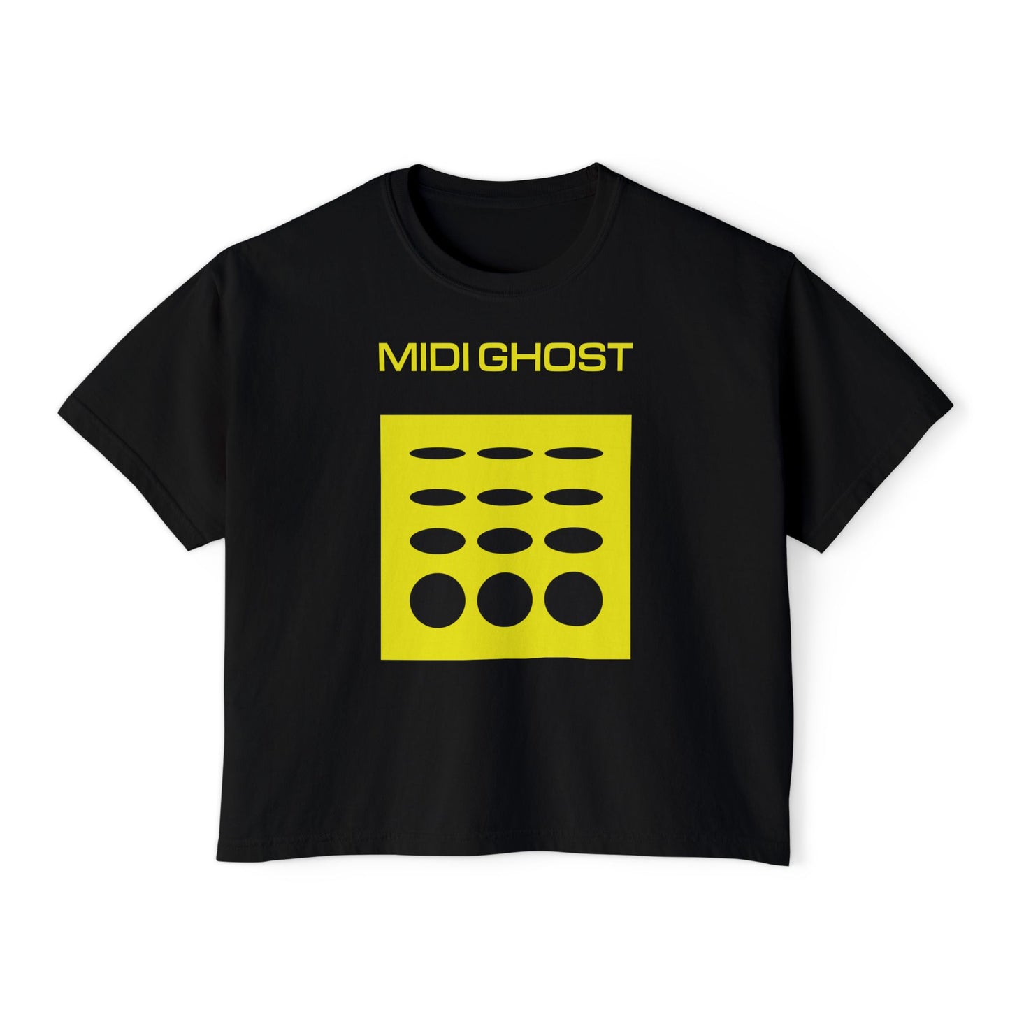 MIDI GHOST "Boxy Tee" Womens T-Shirt
