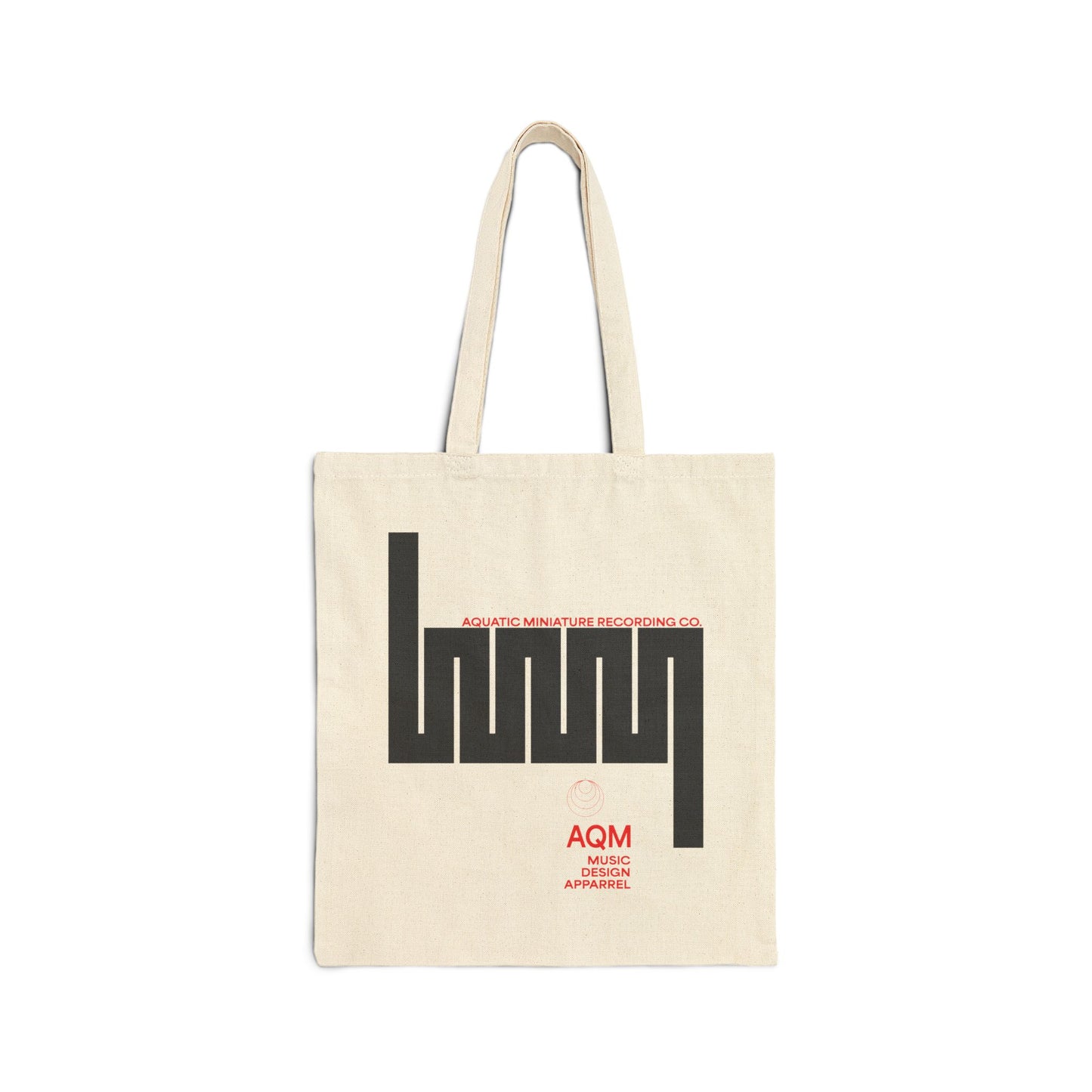 AQM Recording Co. - 100% Cotton Canvas Shop Bag
