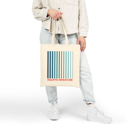Aquatic Miniature 100% Cotton Canvas "Official" Tote Bag