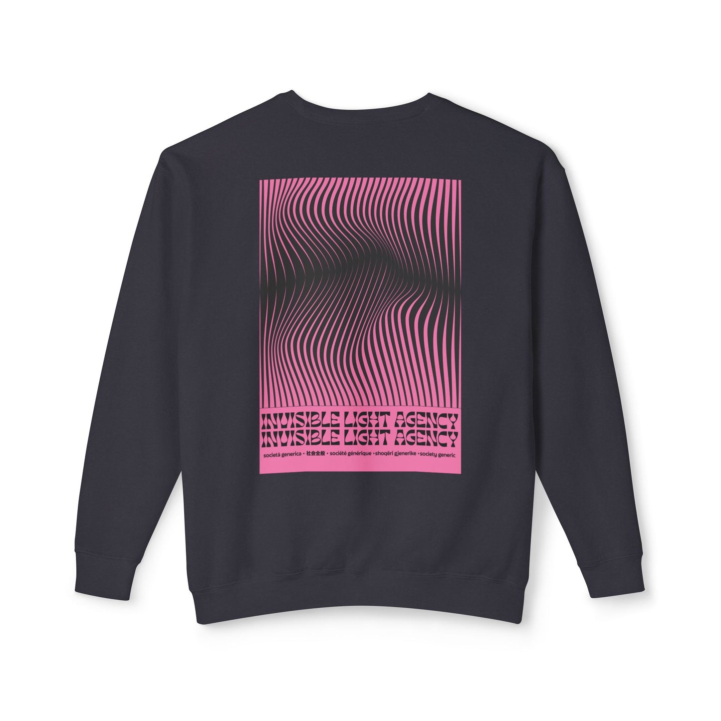 Invisible Light Agency "societie generique" Crew Neck Sweatshirt
