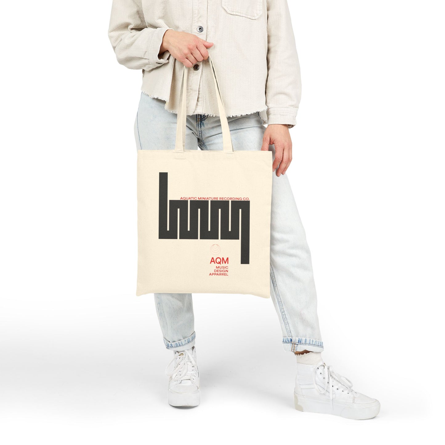 AQM Recording Co. - 100% Cotton Canvas Shop Bag
