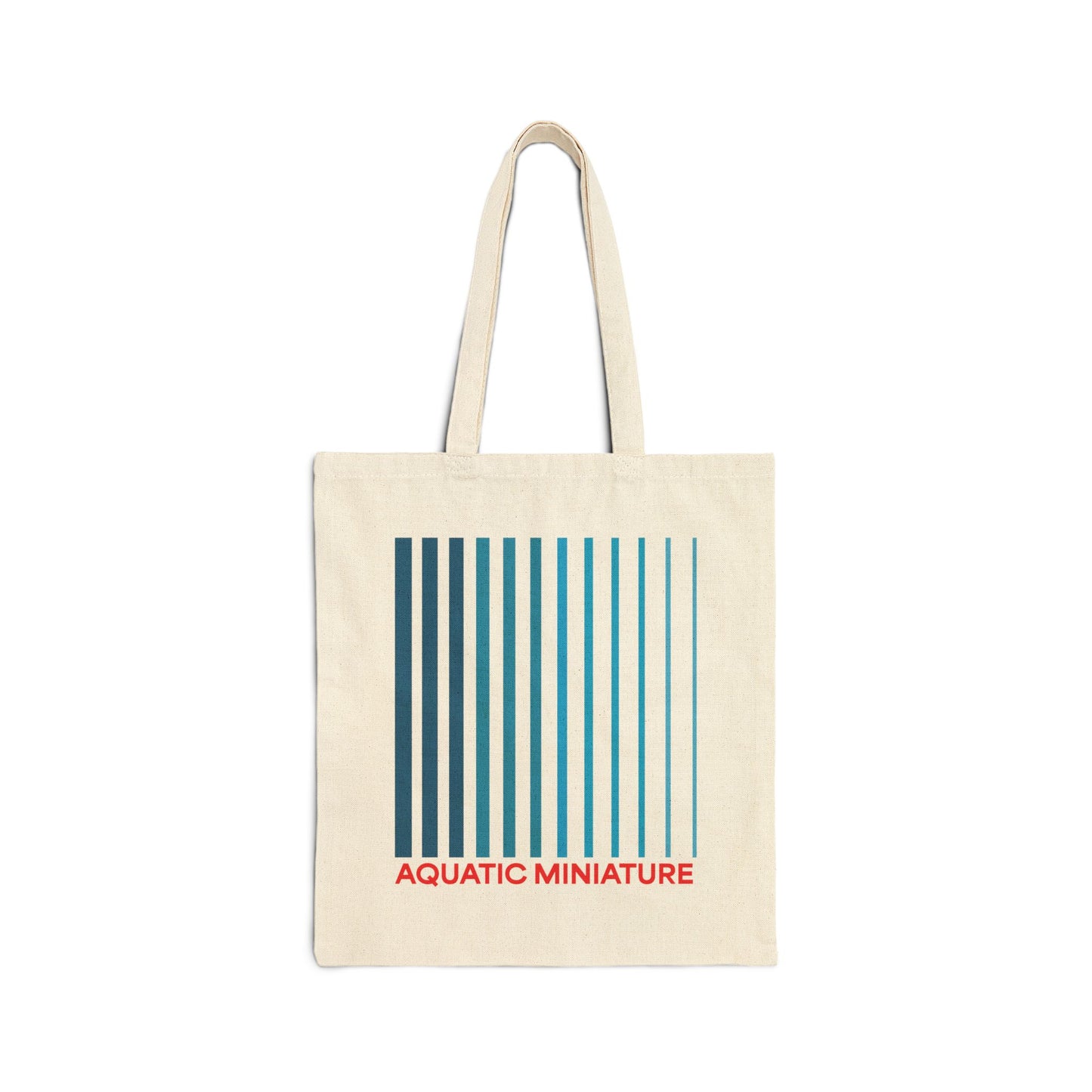 Aquatic Miniature 100% Cotton Canvas "Official" Tote Bag