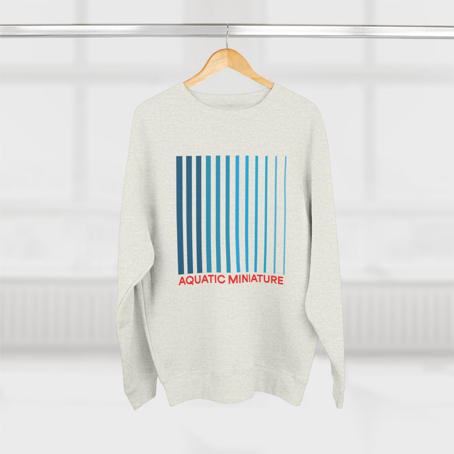 Aquatic Miniature "Original" Logo Crew Neck Sweat Shirt