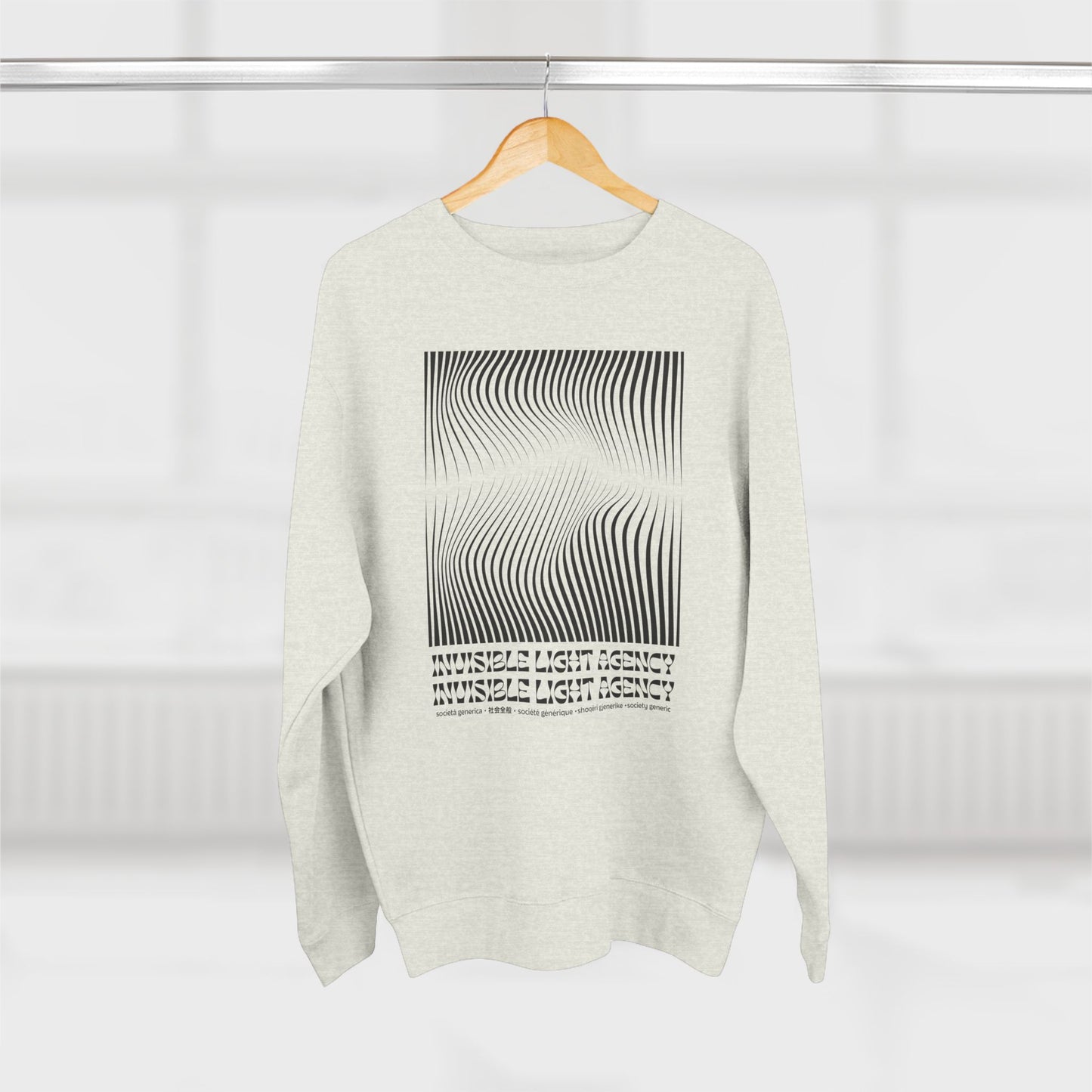 "Societe Generique' Invisible Light Agency Sweatshirt